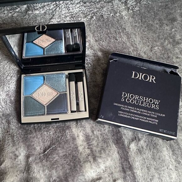NIB DIOR Diorshow 5 Couleurs Couture Eyeshadow Palette in Denim #279 - Picture 5 of 7